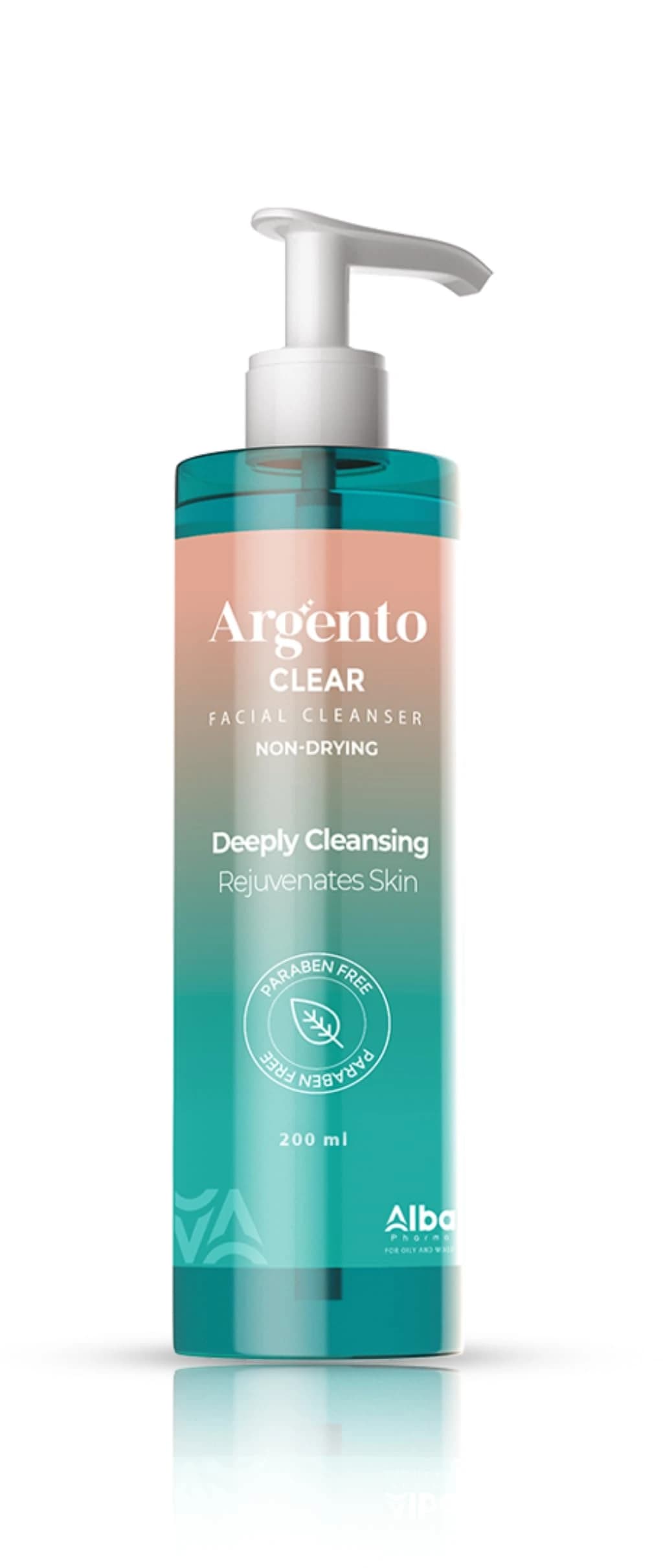 Argento Clear Facial Cleanser 200 Ml 1+1