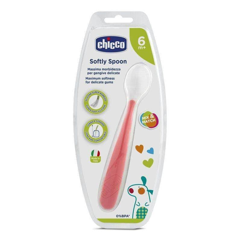 CHICCO SILICON SPOON 6+M