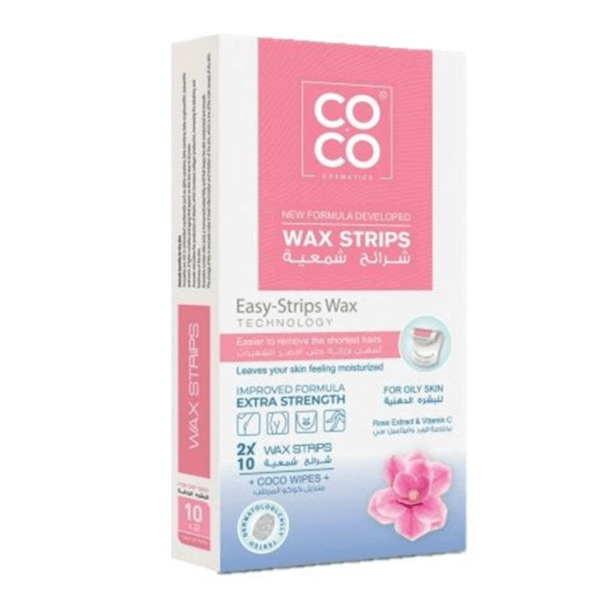 CO CO WAX STRIPS FOR OILY SKIN