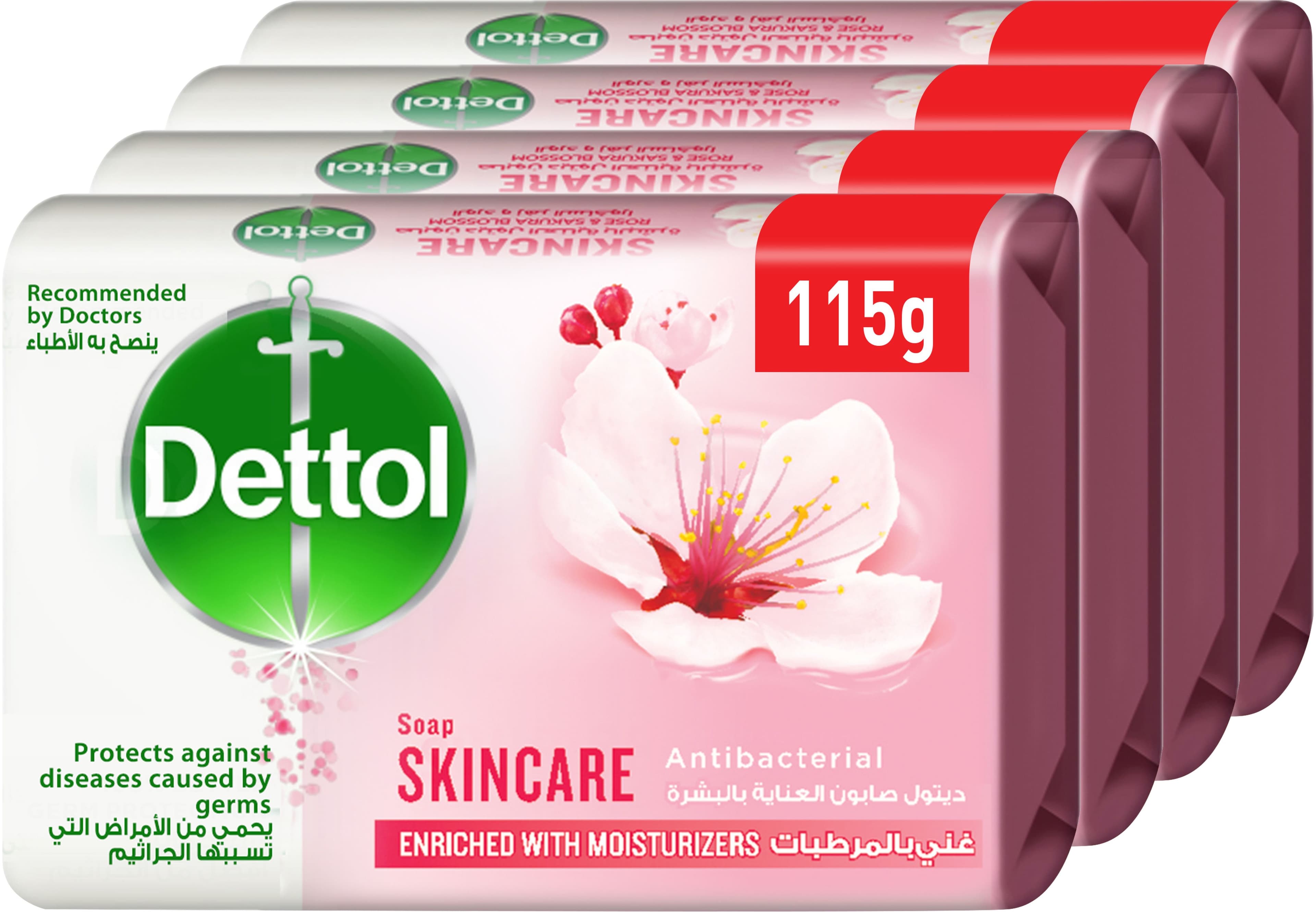 DETTOL RE ENERGIZE 115 GM  SOAP 4 PCS