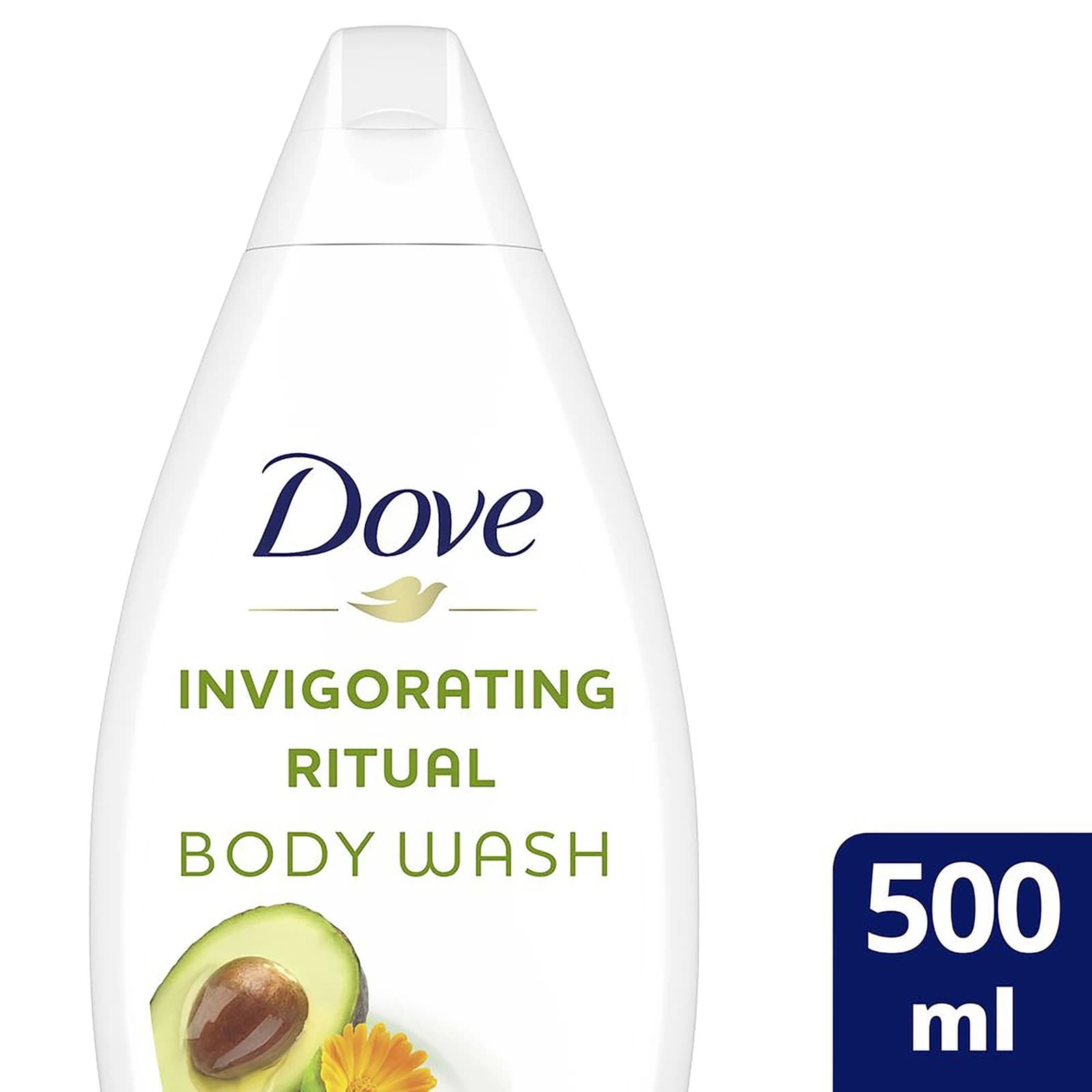DOVE BODY WASH AVOCADO OIL 500 ML