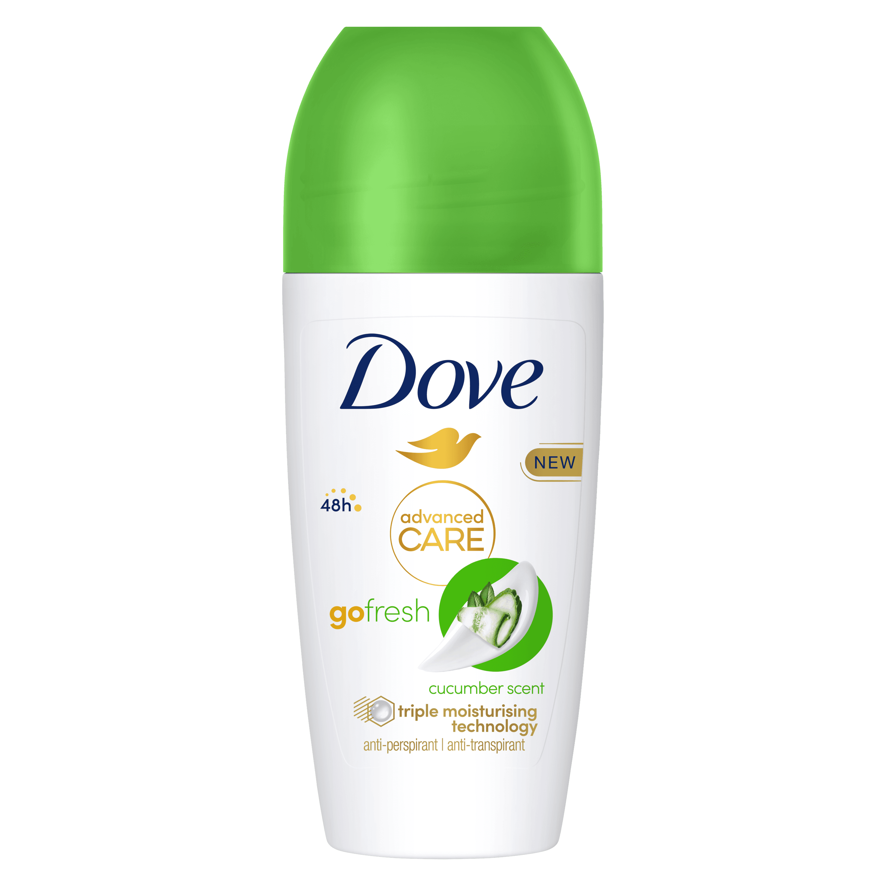DOVE care go fresh ROLL ON 50 ML