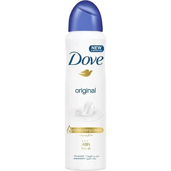 DOVE SPRAY ORIGINAL SPRAY 150 ML OFFER
