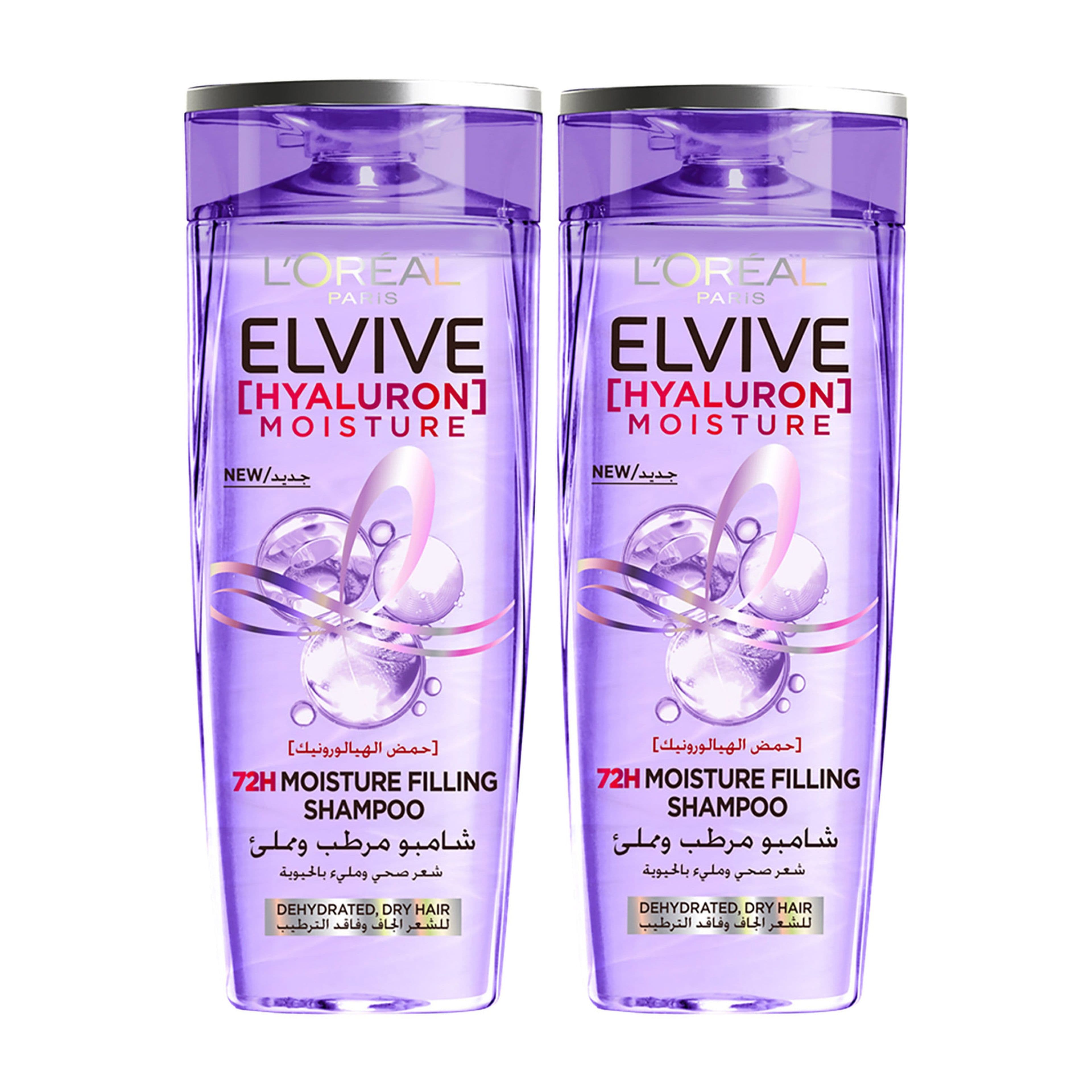 ELVIVE SHAMPOO HYALURON MOISTURE 400 ML 20% OFF