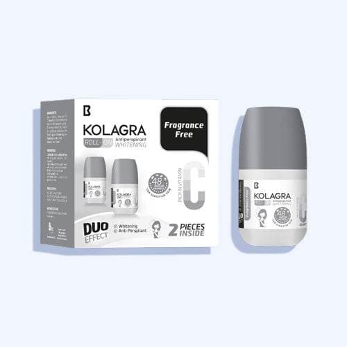 kolagra roll on fragrance free 60ml 1+1