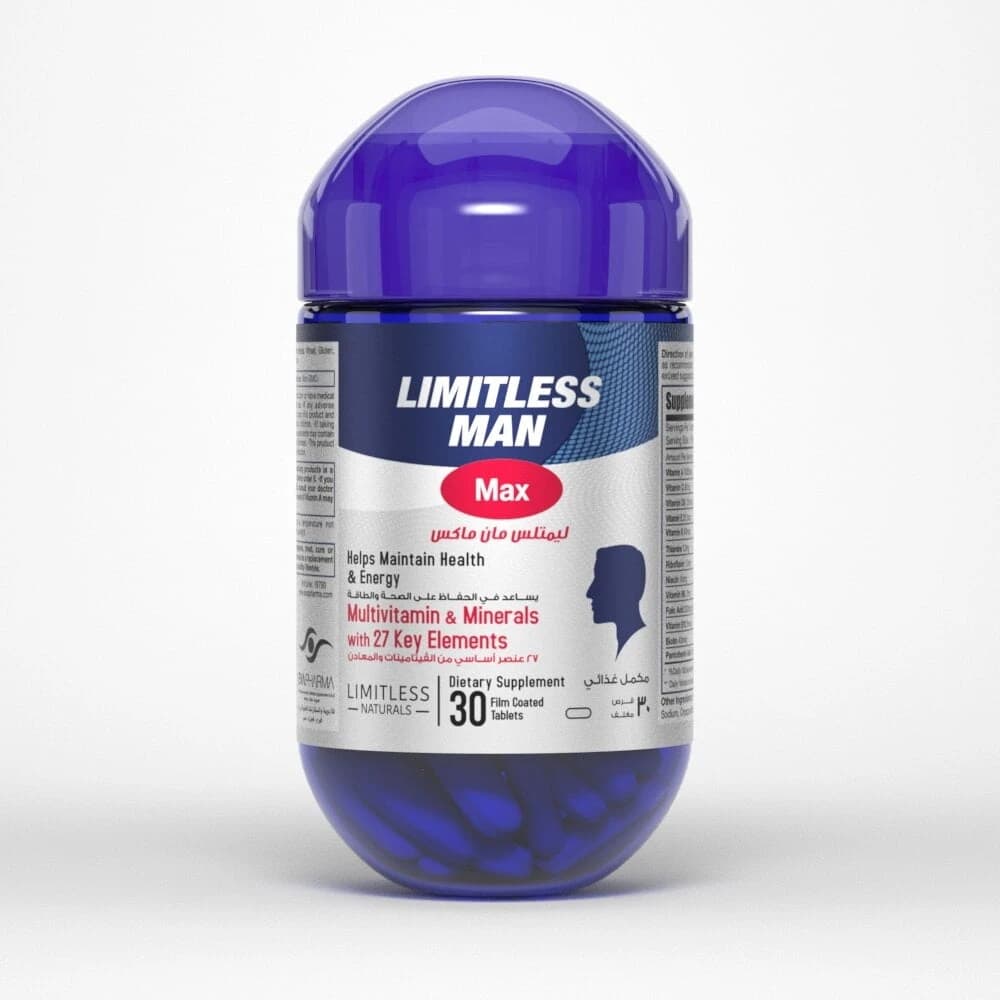 LIMITLESS MAN MAX 100 TABLETS