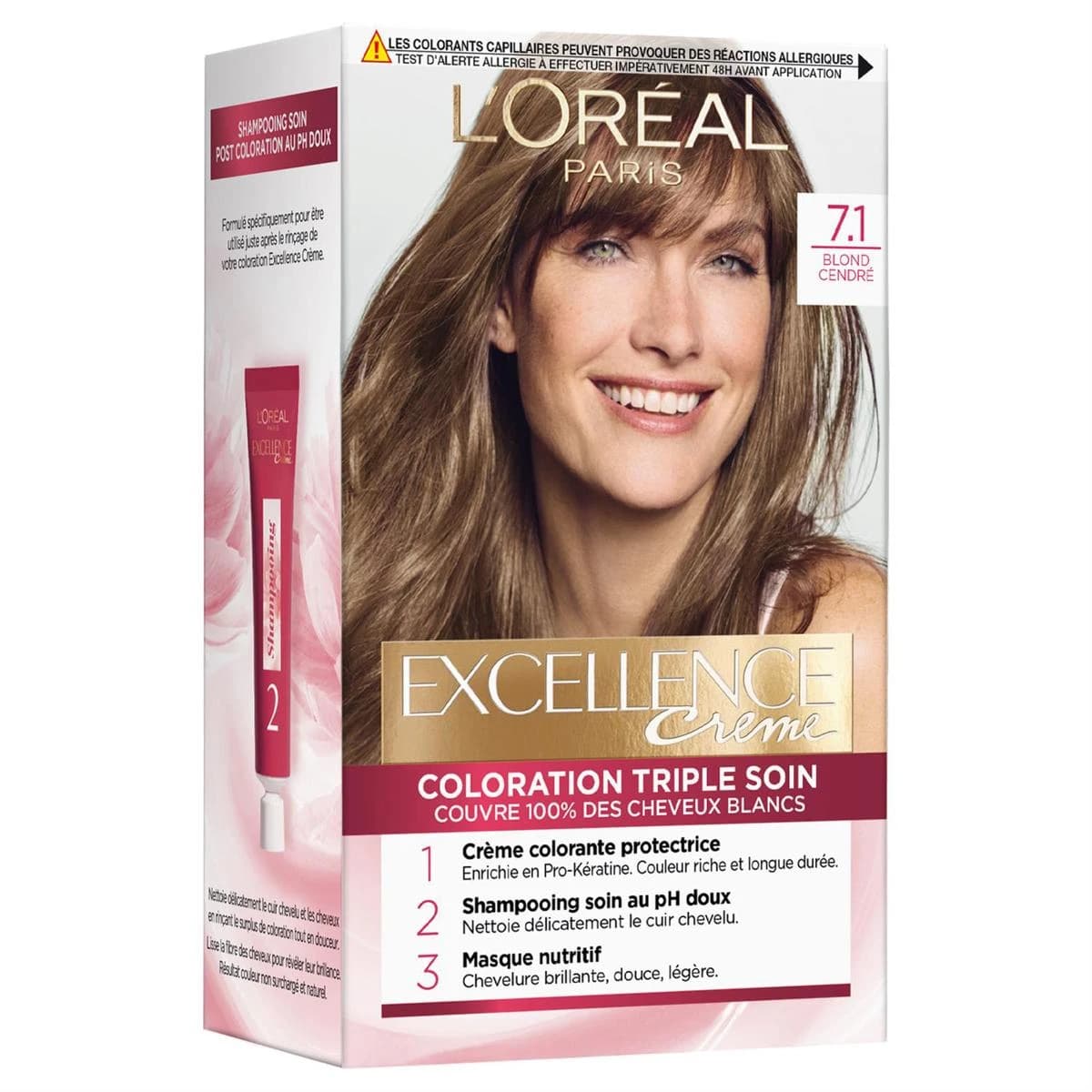 LOREAL EXCELLENCE  CREME 7.1