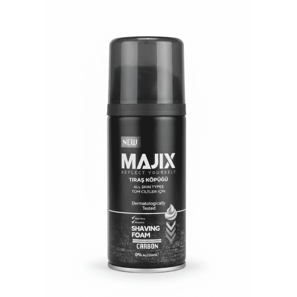 MAJIX SHAVING FOAM CARBON 100 ML