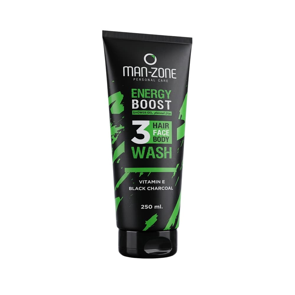 MAN ZONE SHOWER GEL ENERGY BOOST 250 ML