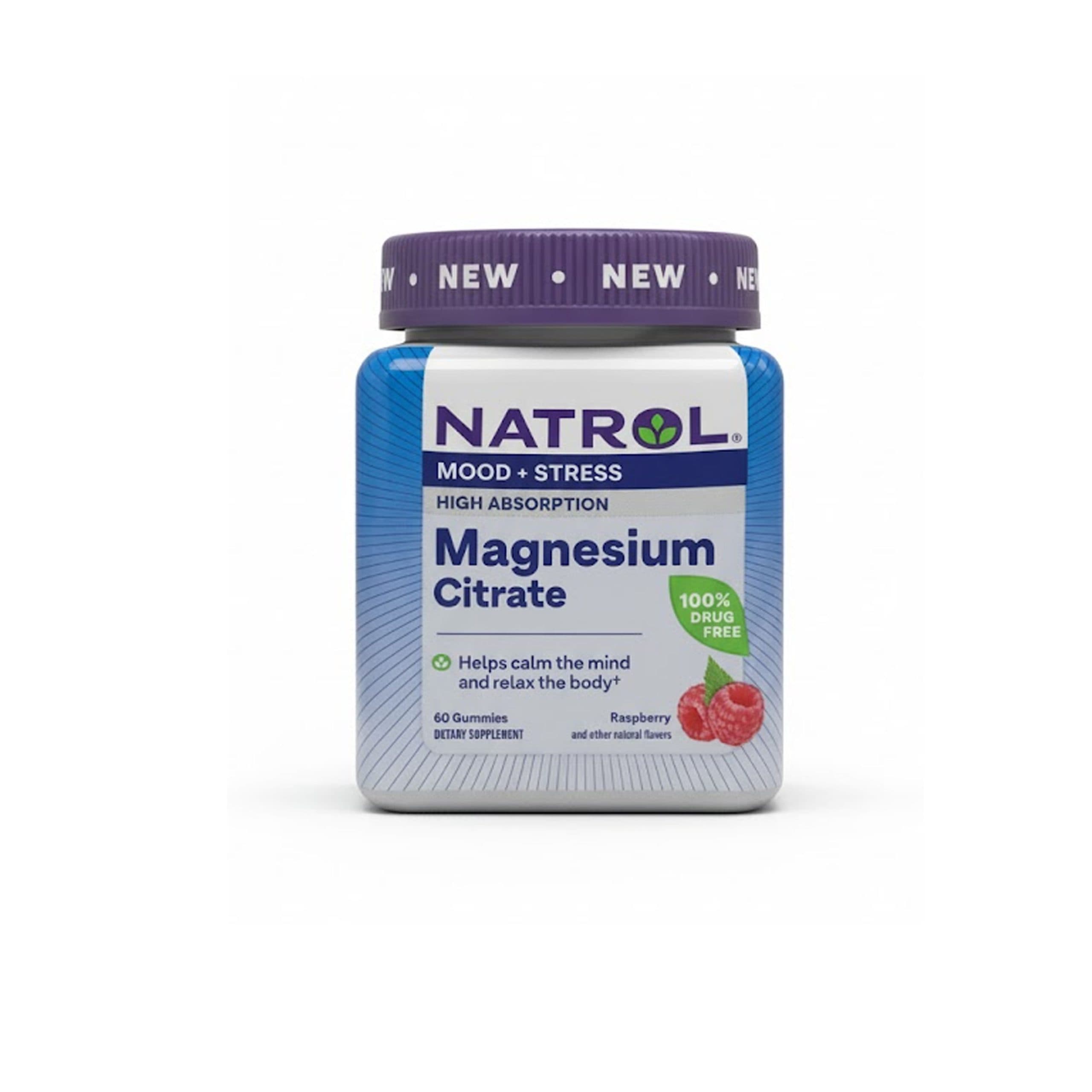 NATROL magnesium CITRATE 60 gum