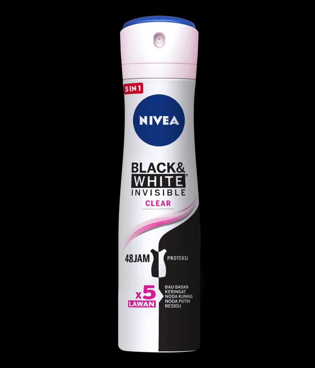 NIVEA WOMEN BLACK WHITE CLEAR INV SPRAY 150 ML