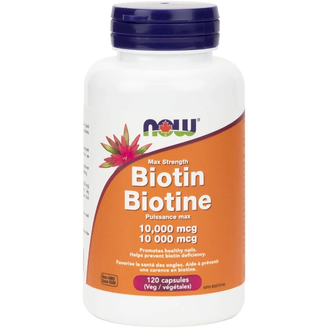 now biotin 10000 iu 120 capsules
