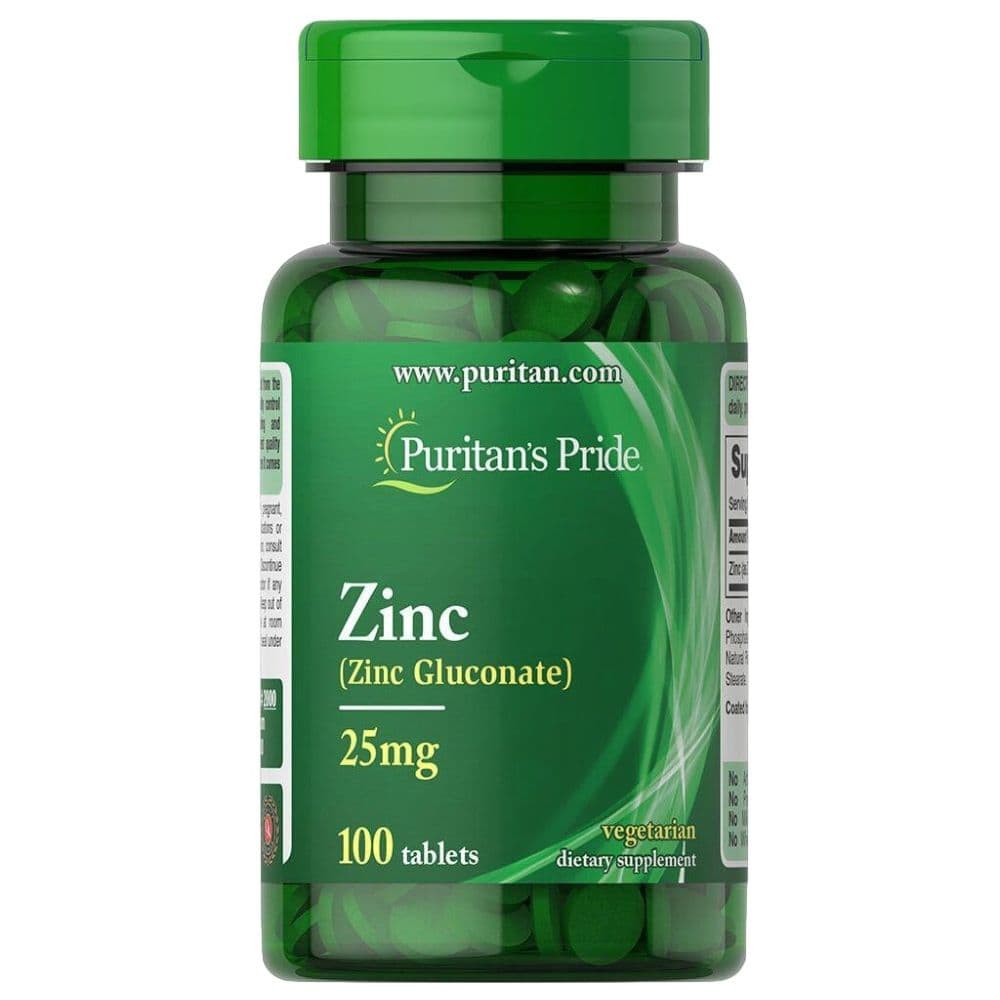 puritans pride zinc 25mg 100tab