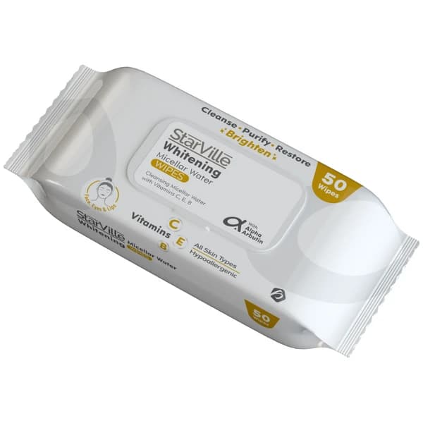 starville whitening 50 wipes