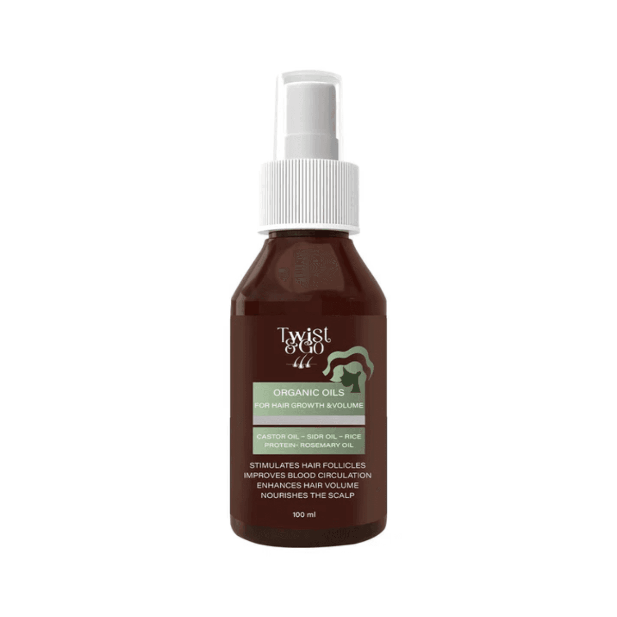 twist go organic oils for hair growth 100ml
