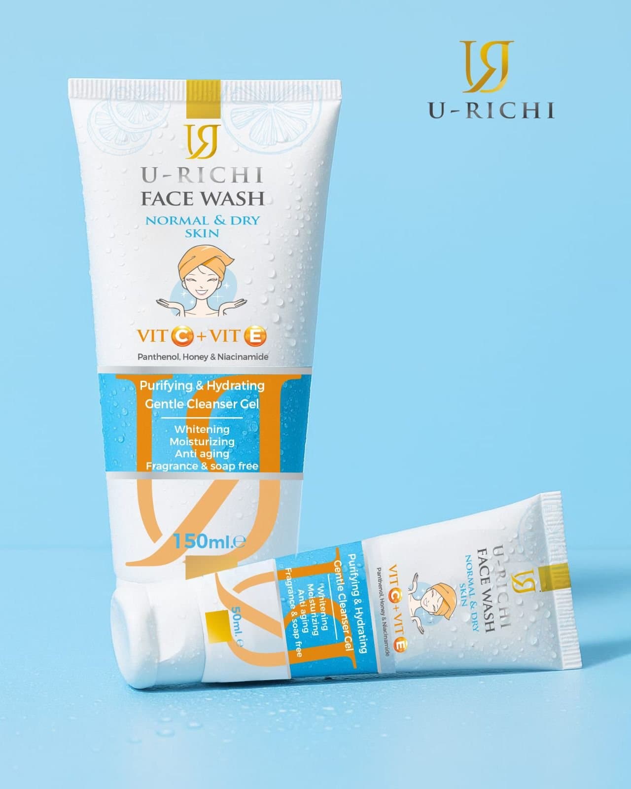 u-richi cleanser dry normal