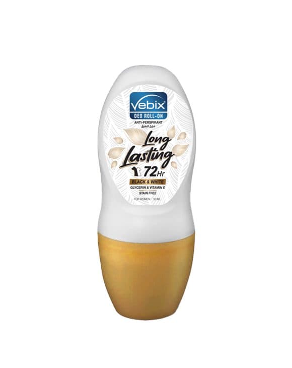 VEBIX BLACK&WHITE 72H ROLL WOMEN 50 ML