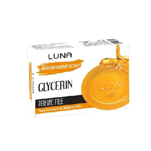 Luna Glycerin Soap Clear Breeze Cotton 115 gm
