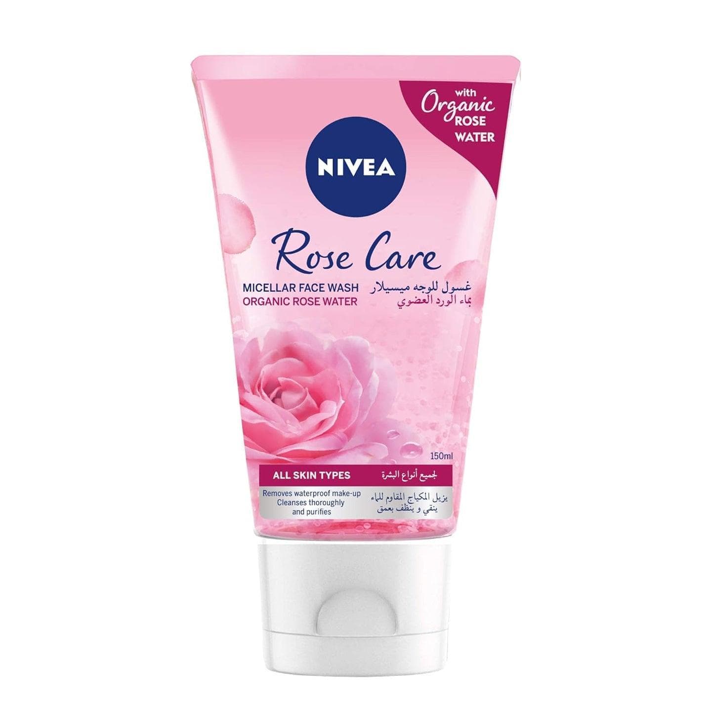 Nivea Rose Water Face Wash 150ml