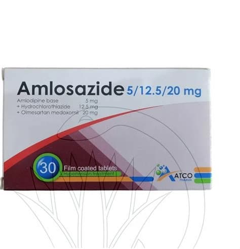AMLOSAZIDE 5/12.5/20MGM 30TAPS