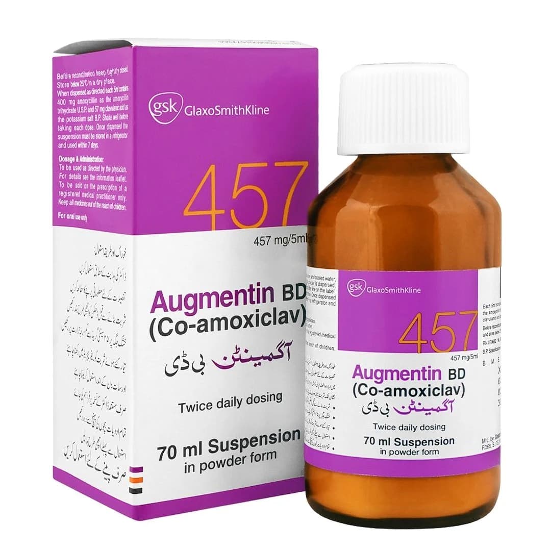 AUGMENTIN 457MGM SYP