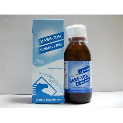 BABE-TON SYRUP SUGAR FREE