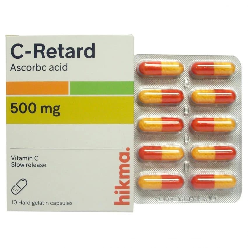 C RETARD 500MGM CAP