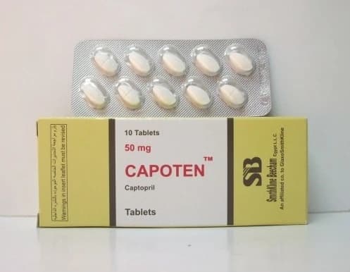 CAPOTEN 50MGM TAP