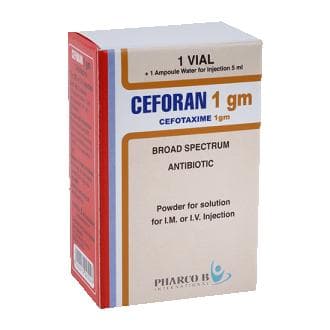 CEFORAN 1GM VIAL