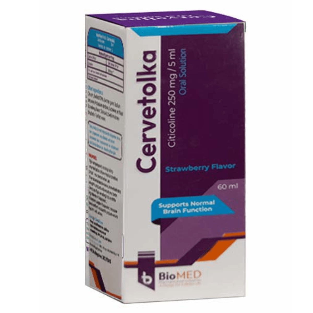 CERVETOLKA 250 MGM SYRUP 60ML
