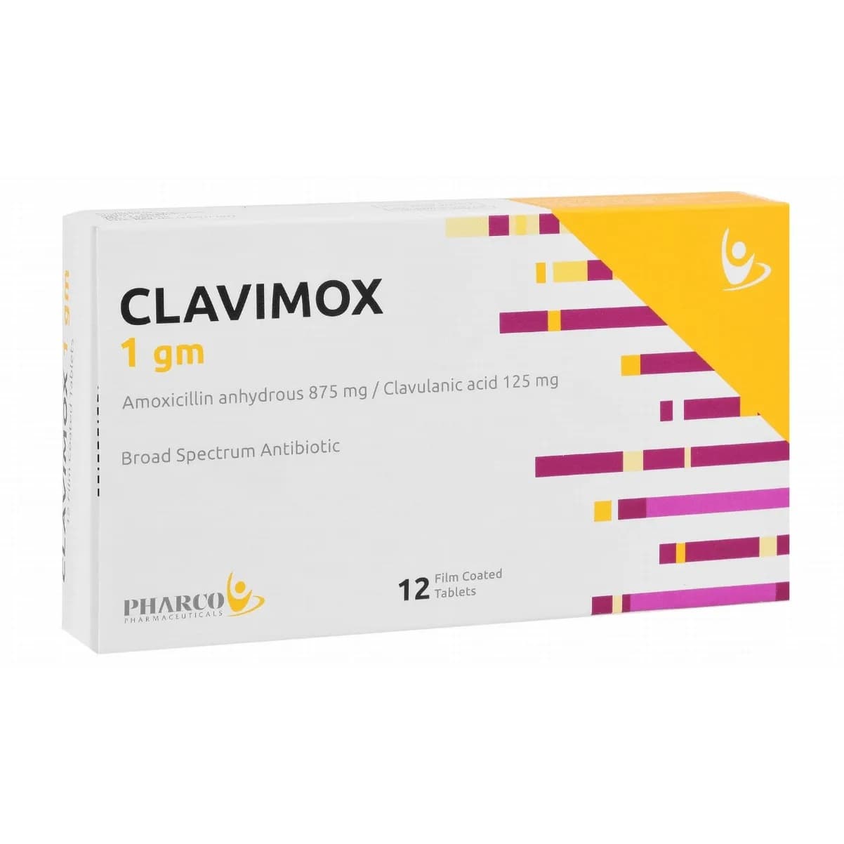 CLAVIMOX 1G 12 TAP