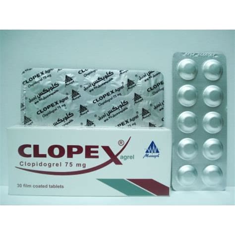 CLOPEX AGREL 75 MGM 30 TAP
