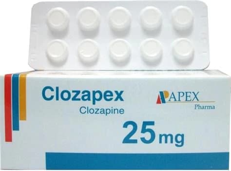 CLOZAPEX 25MGM TAP