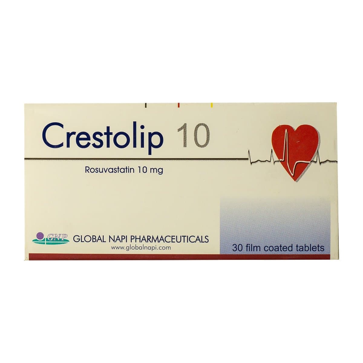 CRESTOLIP 10MGM 30 TAP