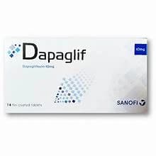 DAPAGLIF 10MGM 14TAPS