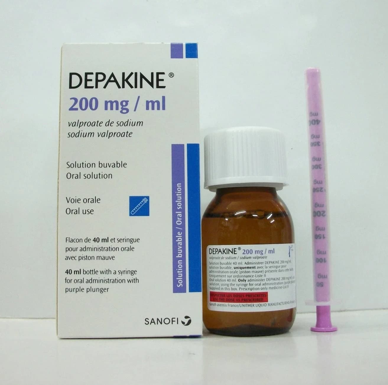 DEPAKINE  200MGM/ML  DROPS