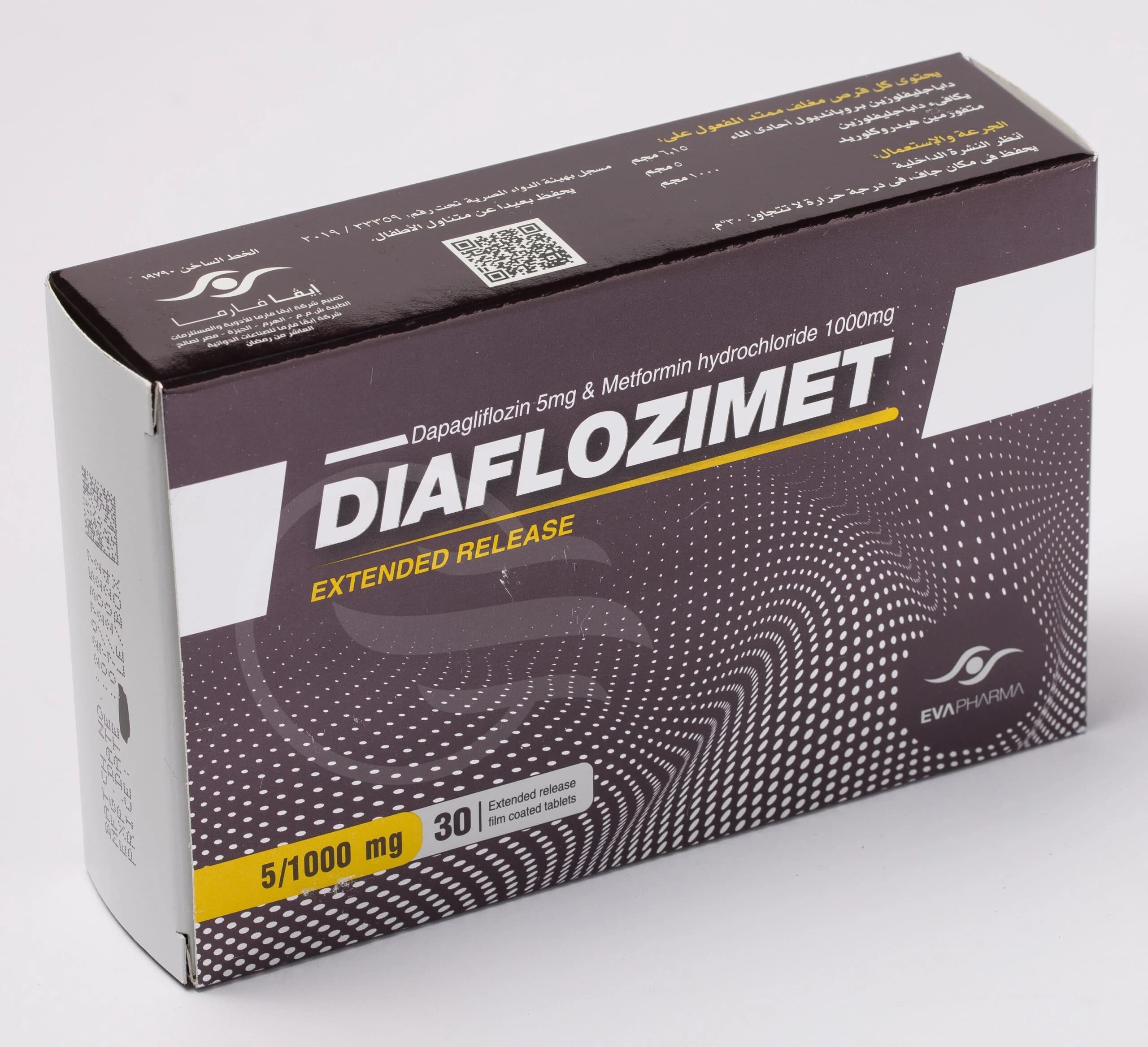 DIAFLOZIMET 5\1000MGM  30TAPS