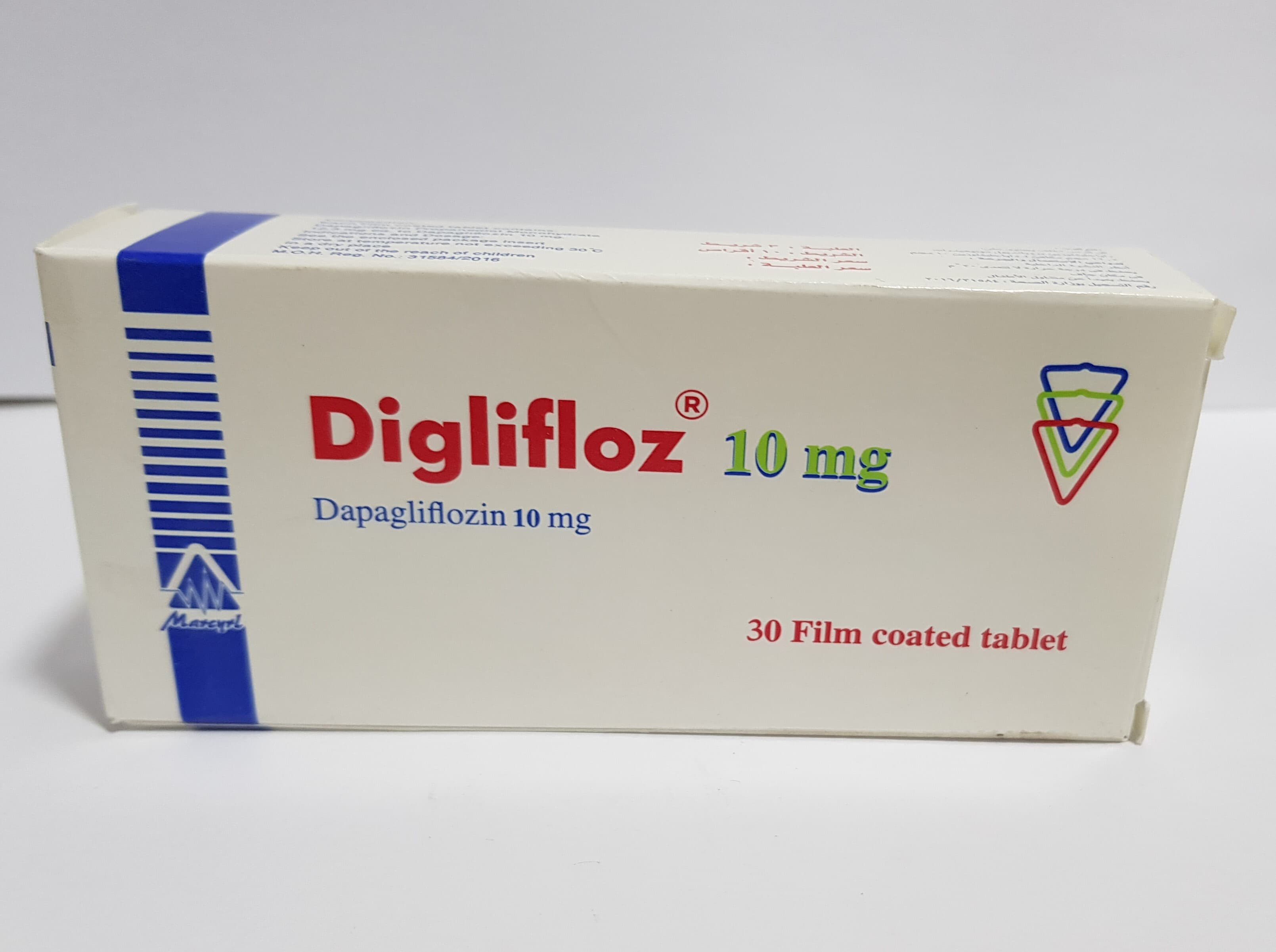 Diglifloz 10 MGM 30 TAP