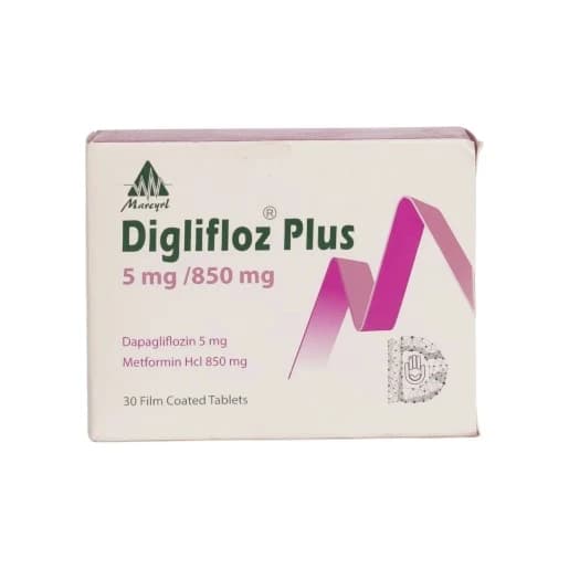 Diglifloz plus 5/850 MGM 30 TAP