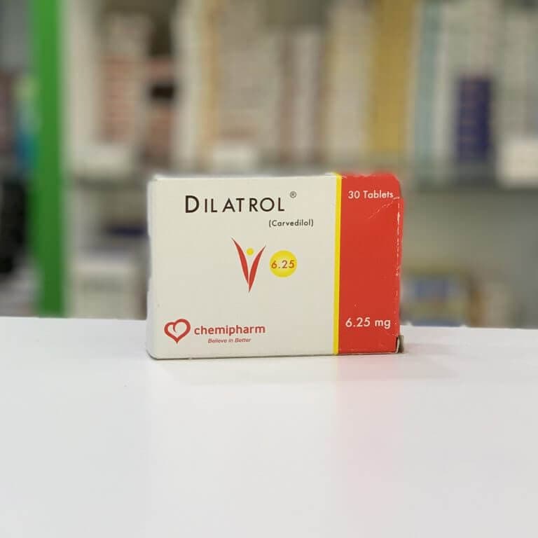 DILATROL 6.25MGM 30 TAP