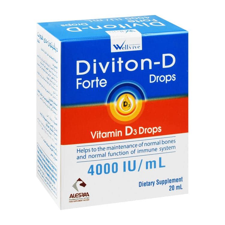 DIVITON -D FORTE DROPS 4000