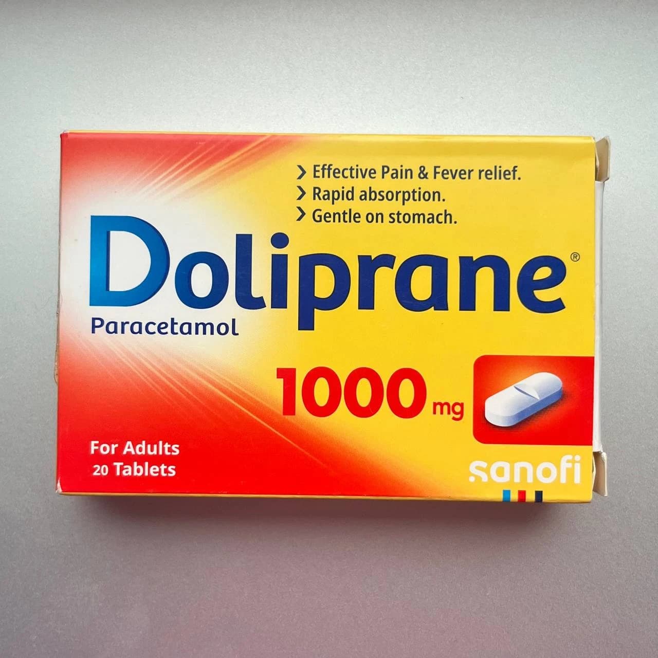 DOLIPRANE 1000MGM 20TAPS