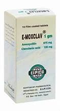 E-MOXCLAV 1GM TAP