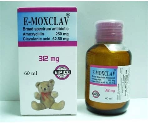 E-MOXCLAV 312MGM SUSP