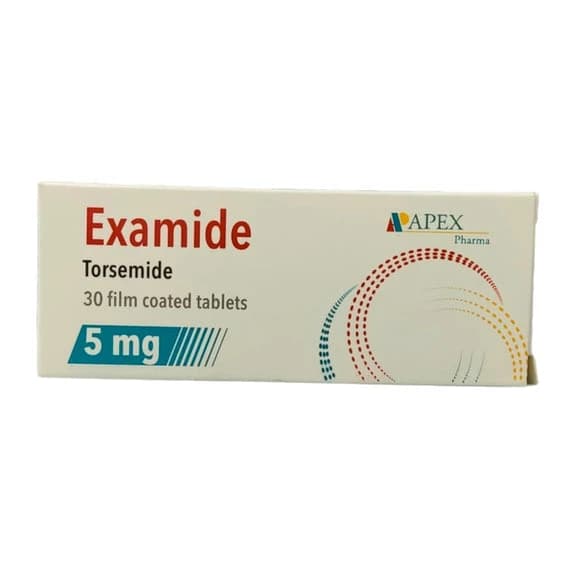 EXAMIDE 5 MGM 30 TAP