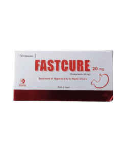 FASTCURE 20MGM 14CAP /2STRIPS