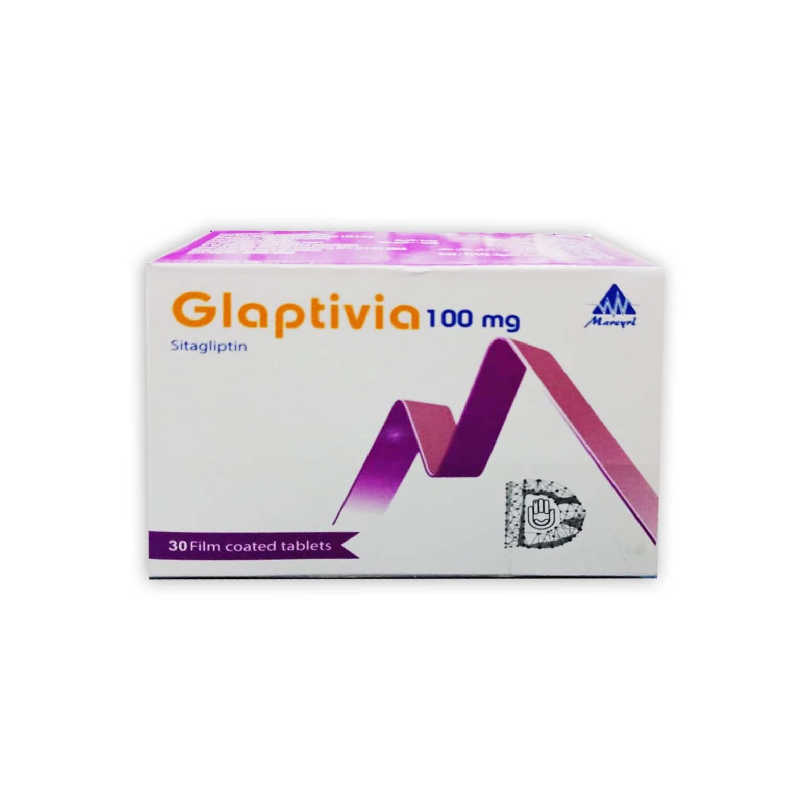 GLAPTIVIA 100MGM 30TAPS