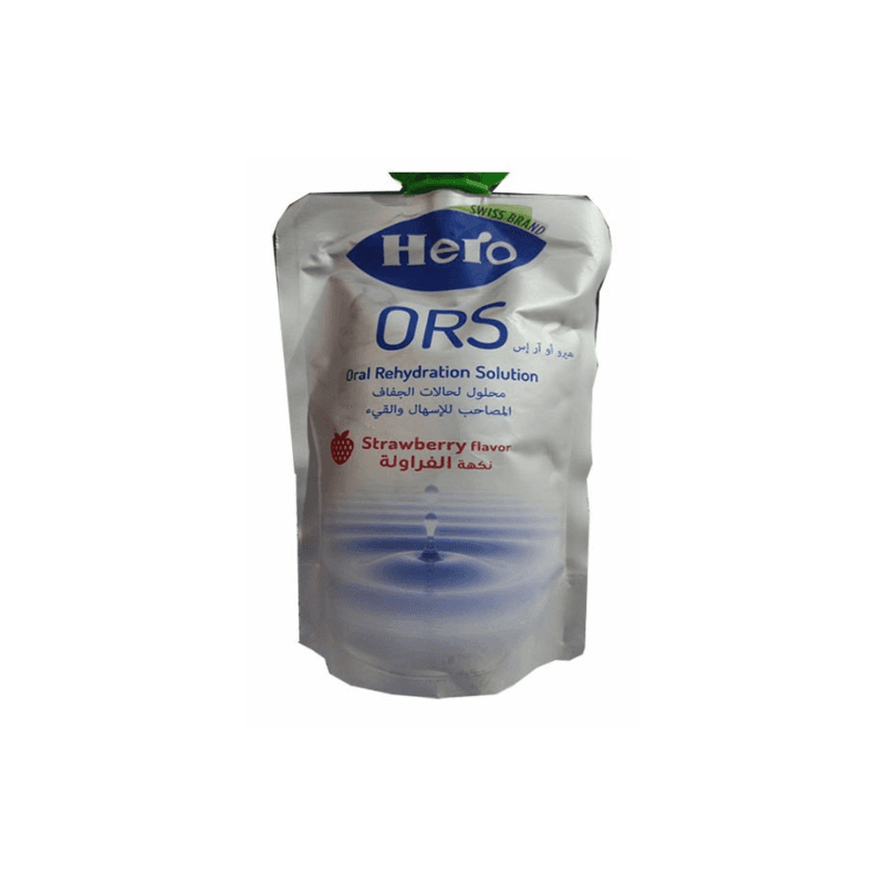 hero ors 3*200ml strawberry