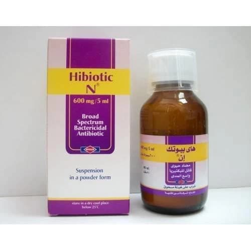 HIBIOTIC N 600 MGM SUSP 80 ML
