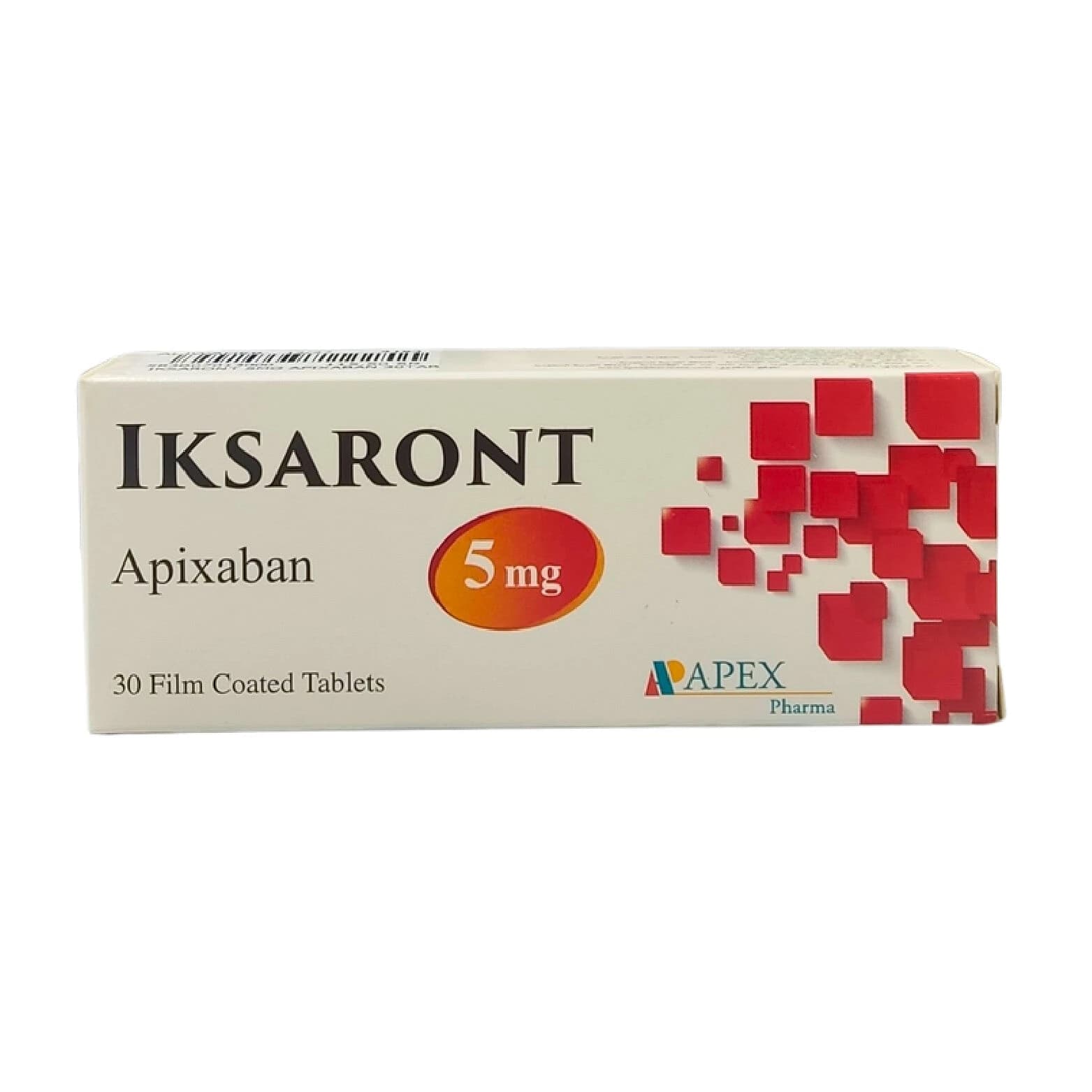iksaront 5MGM 30TAP